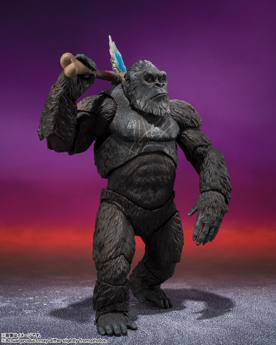 Godzilla x Kong: The New Empire 2024 Kong S.H.MonsterArts Action Figure Action Figures - Toys - New - CaveGamers - Image 2