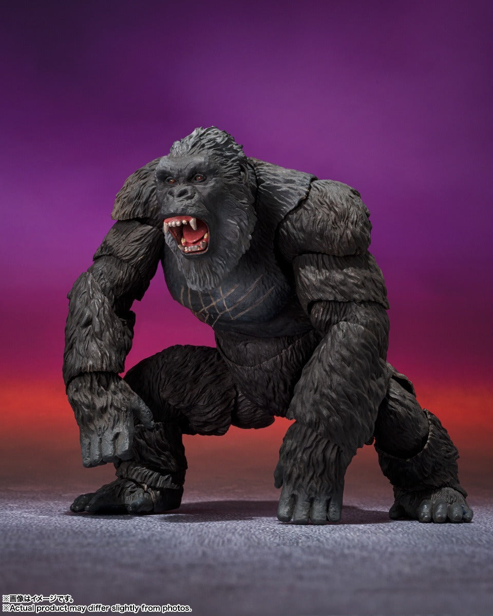 Godzilla x Kong: The New Empire 2024 Kong S.H.MonsterArts Action Figure Action Figures - Toys - New - CaveGamers - Image 4