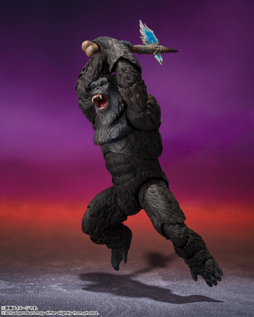 Godzilla x Kong: The New Empire 2024 Kong S.H.MonsterArts Action Figure Action Figures - Toys - New - CaveGamers - Image 5