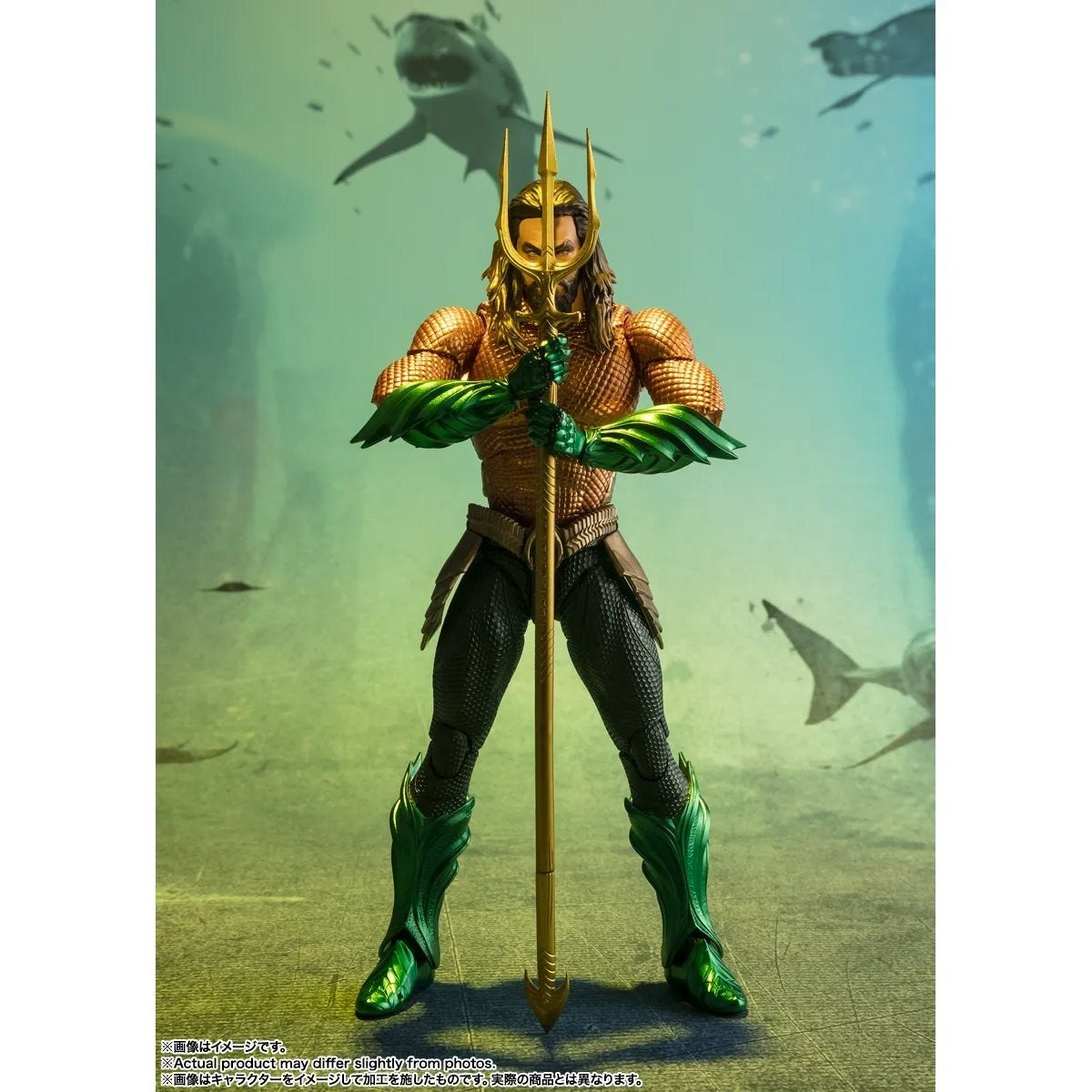 Aquaman and the Lost Kingdom Aquaman S.H.Figuarts Action Figure Action Figures - Toys - New - CaveGamers - Image 4