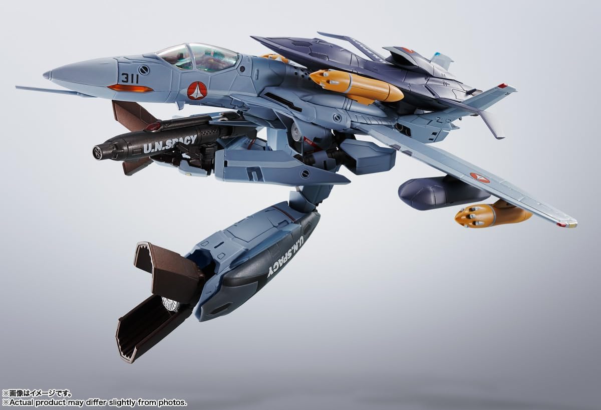 Macross Zero VF-0A Phoenix Shin Kudo Use + QF-2200D-B Ghost Hi-Metal R Action Figure Action Figures - Toys - New - CaveGamers - Image 9