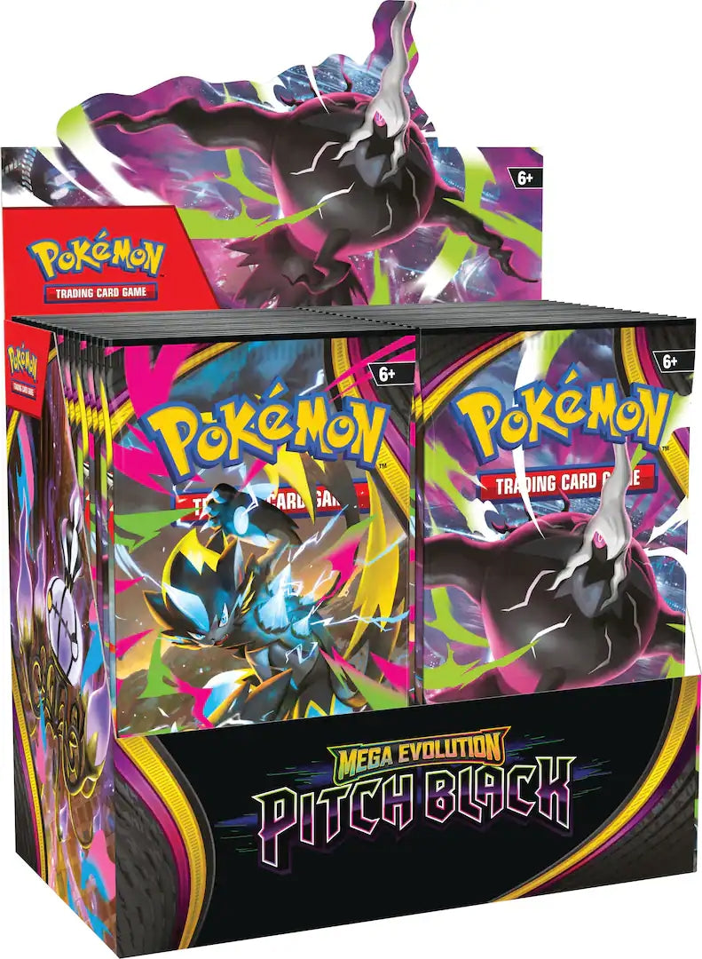 Pokemon TCG: Mega Evolution - Pitch Black Booster Display Box (36 Packs) - Trading Card - New - CaveGamers