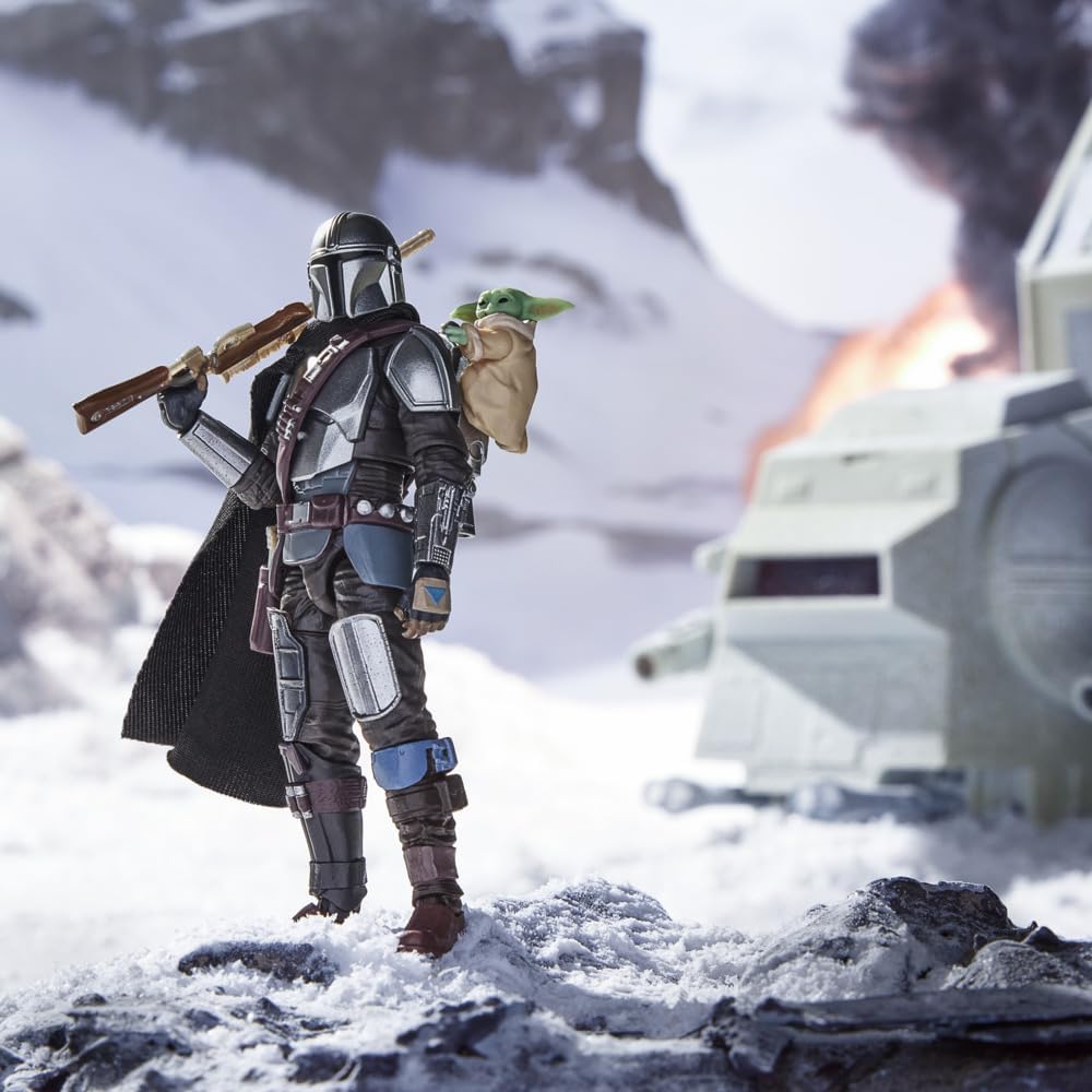 Star Wars The Vintage Collection The Mandalorian & Grogu Deluxe 3.75" Action Figure Action Figures - Toys - New - CaveGamers - Image 2