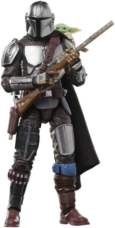 Star Wars The Vintage Collection The Mandalorian & Grogu Deluxe 3.75" Action Figure Action Figures - Toys - New - CaveGamers - Image 5