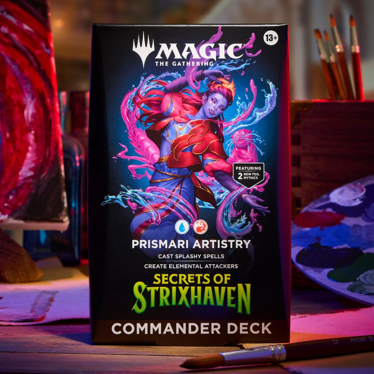 Magic: The Gathering - Prismari Artistry Secrets of Strixhaven Commander Deck - Trading Card - New - CaveGamers - Image 2