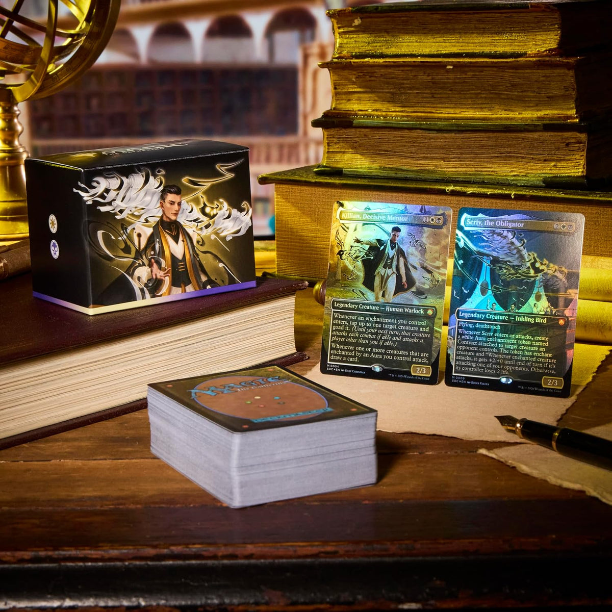Magic: The Gathering - Silverquill Influence Secrets of Strixhaven Commander Deck - Trading Card - New - CaveGamers - Image 3