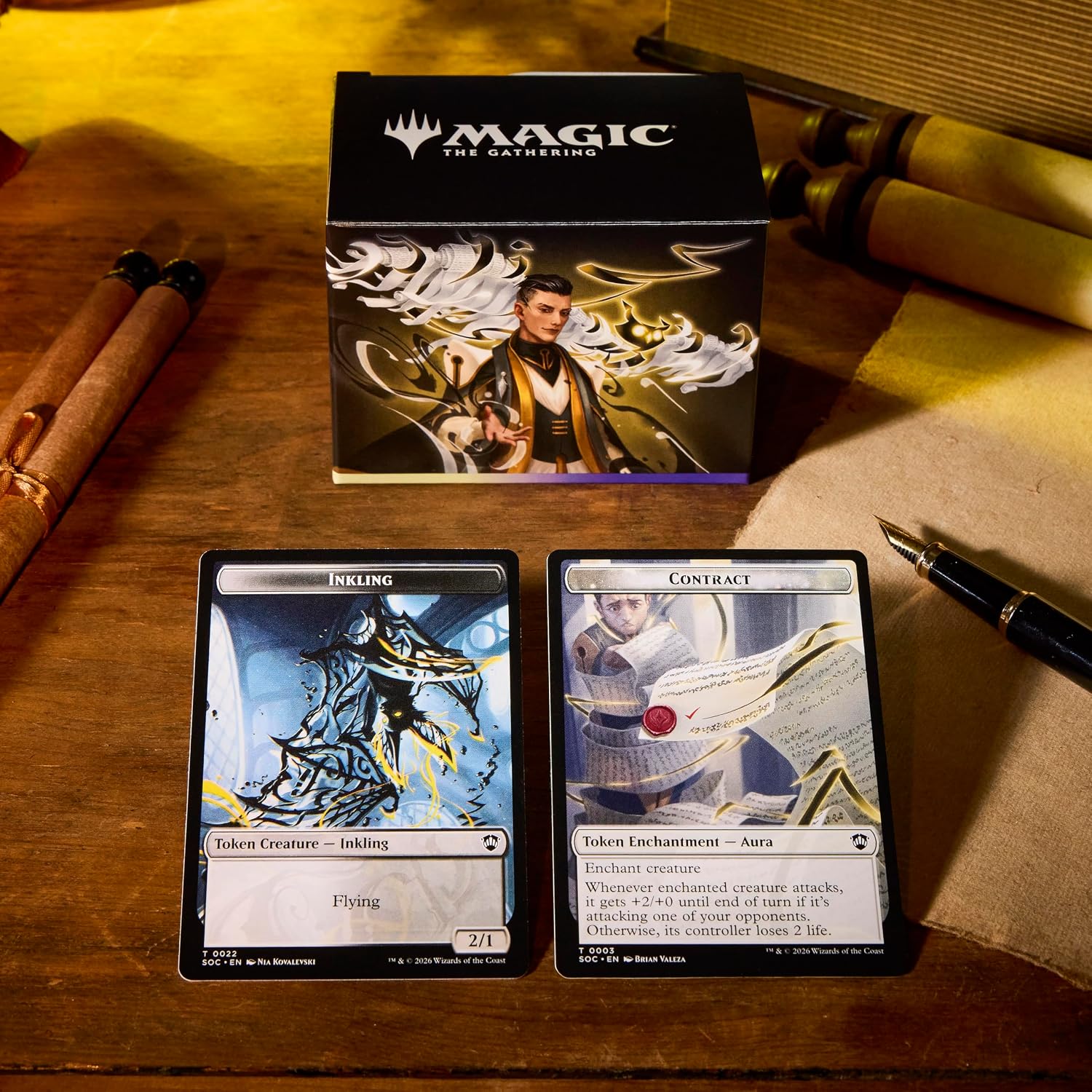 Magic: The Gathering - Silverquill Influence Secrets of Strixhaven Commander Deck - Trading Card - New - CaveGamers - Image 6