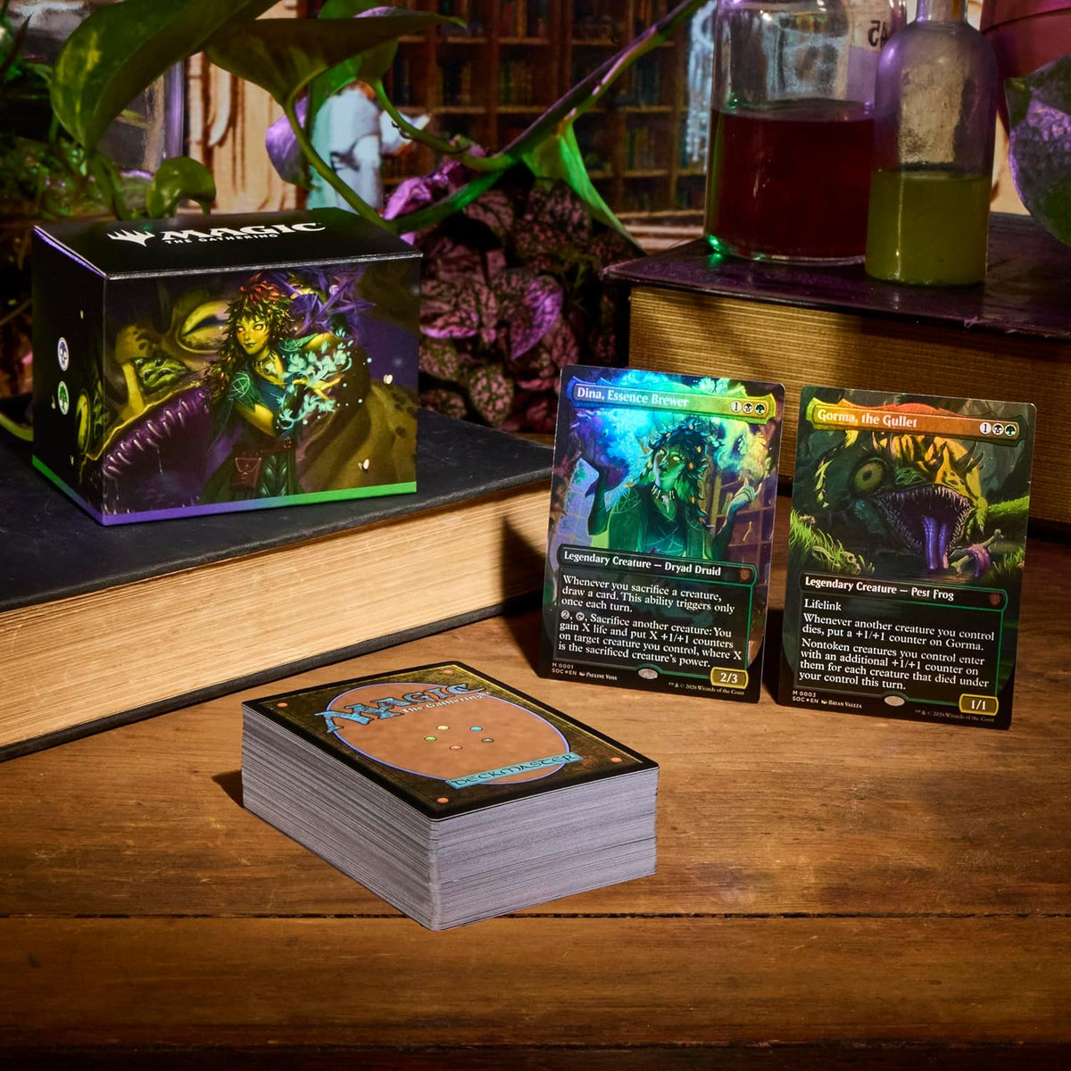 Magic: The Gathering - Witherbloom Pestilience Secrets of Strixhaven Commander Deck - Trading Card - New - CaveGamers - Image 3