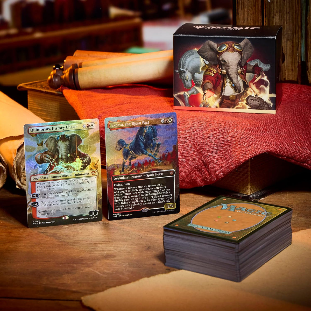 Magic: The Gathering - Lorehold Spirit Secrets of Strixhaven Commander Deck - Trading Card - New - CaveGamers - Image 3