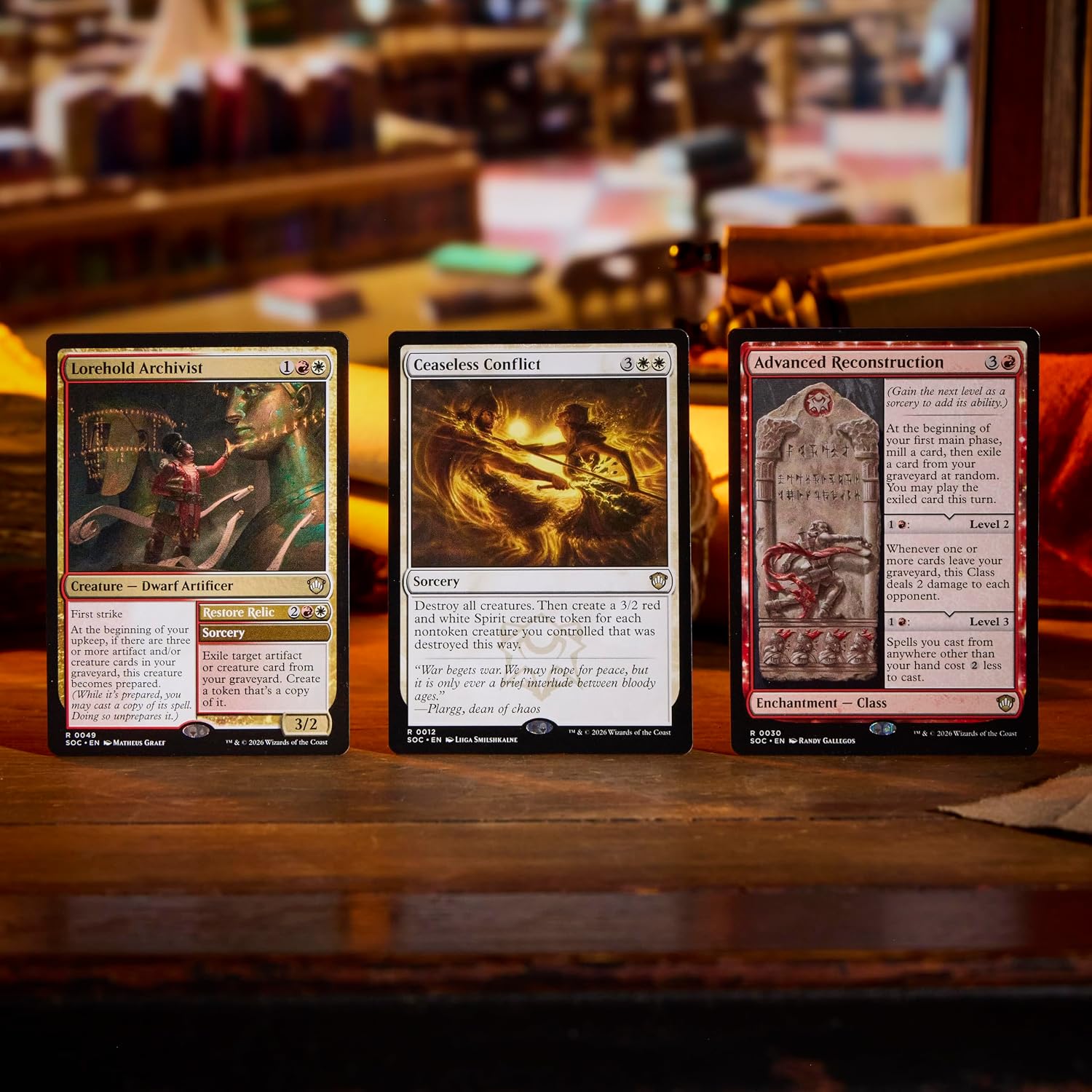 Magic: The Gathering - Lorehold Spirit Secrets of Strixhaven Commander Deck - Trading Card - New - CaveGamers - Image 5