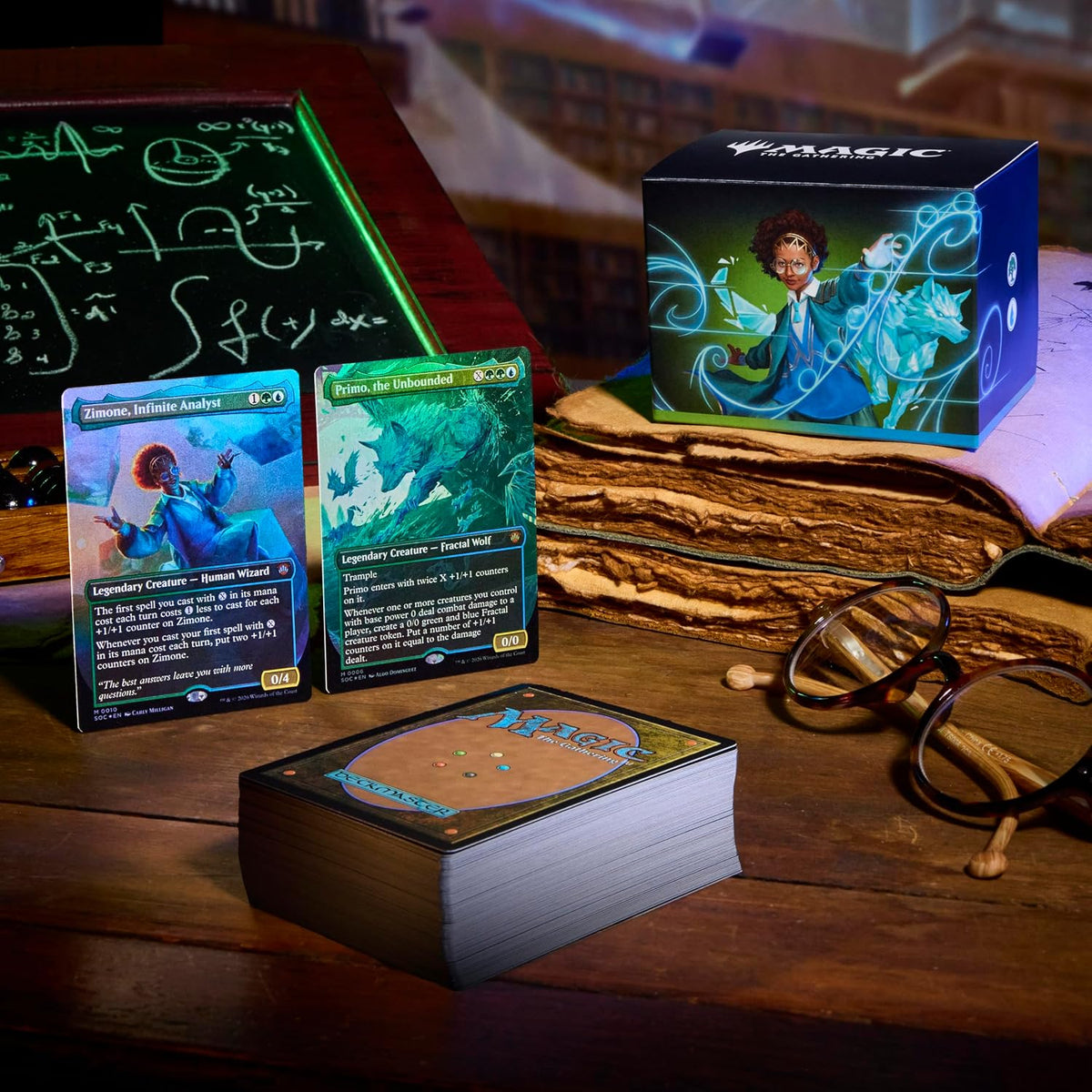 Magic: The Gathering - Quandrix Unlimited Secrets of Strixhaven Commander Deck - Trading Card - New - CaveGamers - Image 3