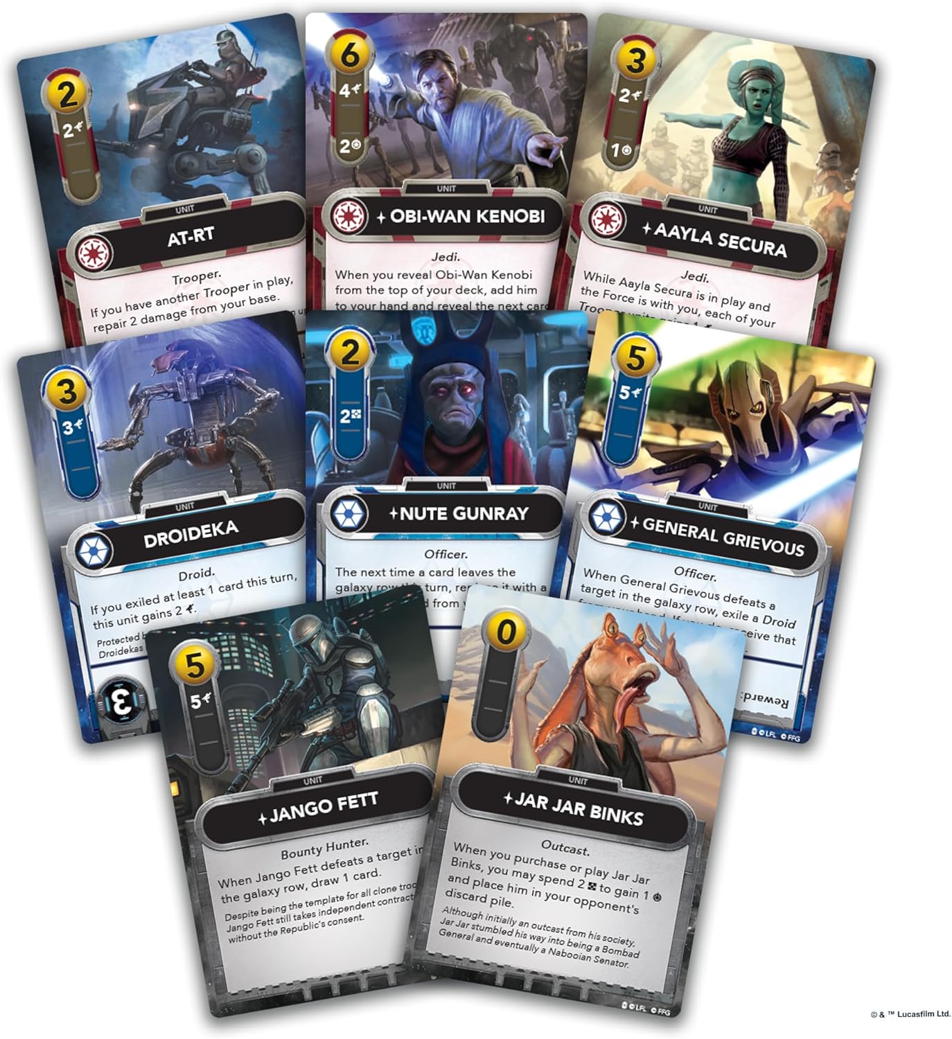 Star Wars: The Deckbuilding Game - Clone Wars Edition Trading Cards - Board Games - New - CaveGamers - Image 4