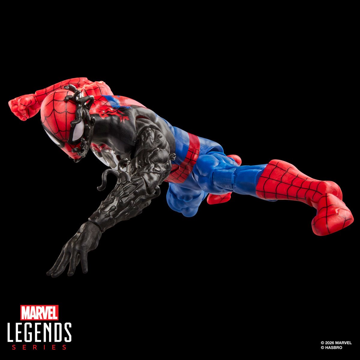 Secret Wars Marvel Legends Series Spider-Man (Alien Costume) 6" Action Figure Action Figures - Toys - New - CaveGamers - Image 8