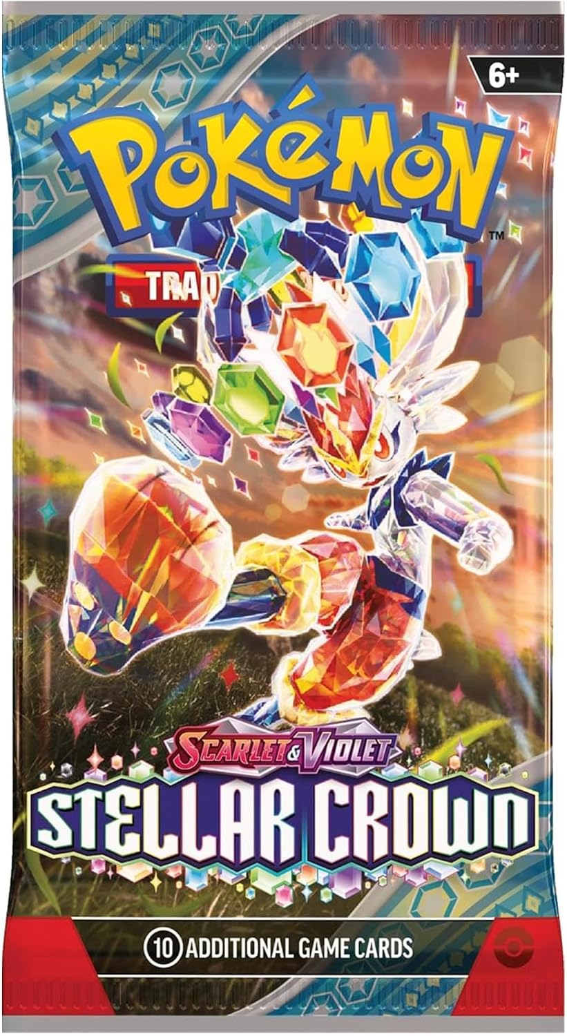 Pokemon TCG: Scarlet & Violet Stellar Crown Booster Box - Trading Card - New - CaveGamers - Image 4