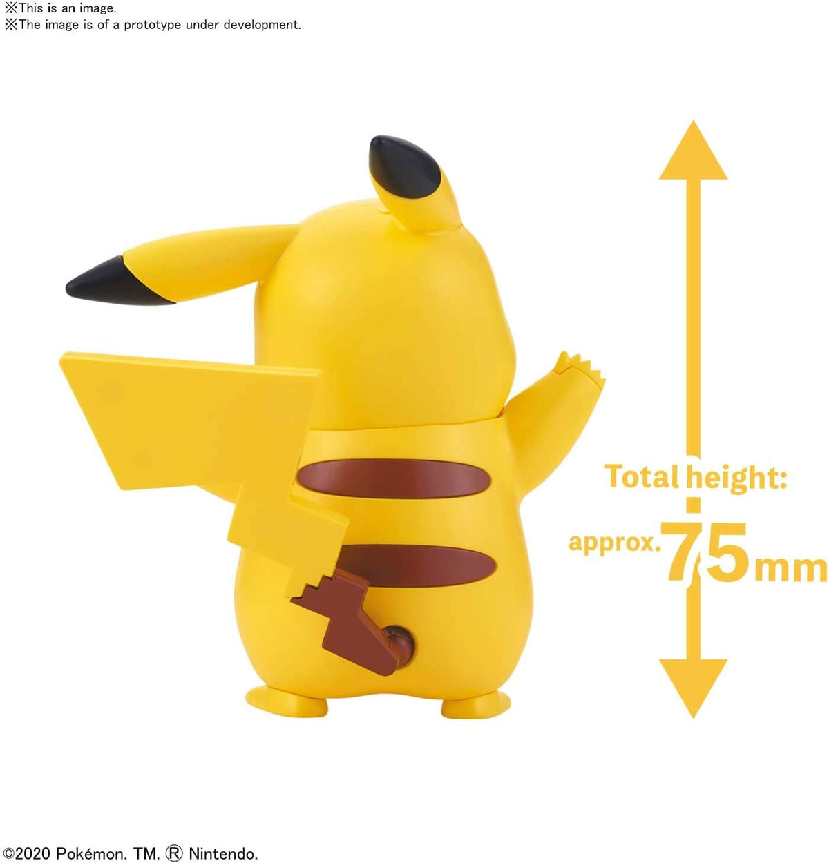 Pokemon Pikachu Quick Model Kit Building Sets - Toys - New - CaveGamers - Image 2