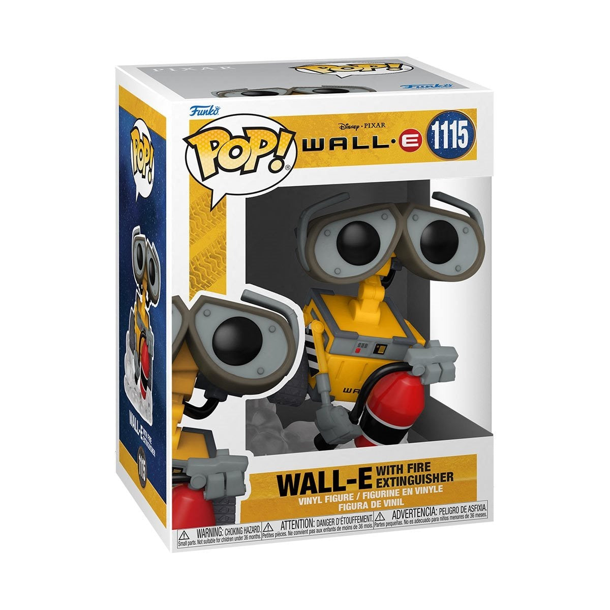 Funko Pop! Disney: Wall-E with Fire Extinguisher Vinyl Figure - Toys - New - CaveGamers