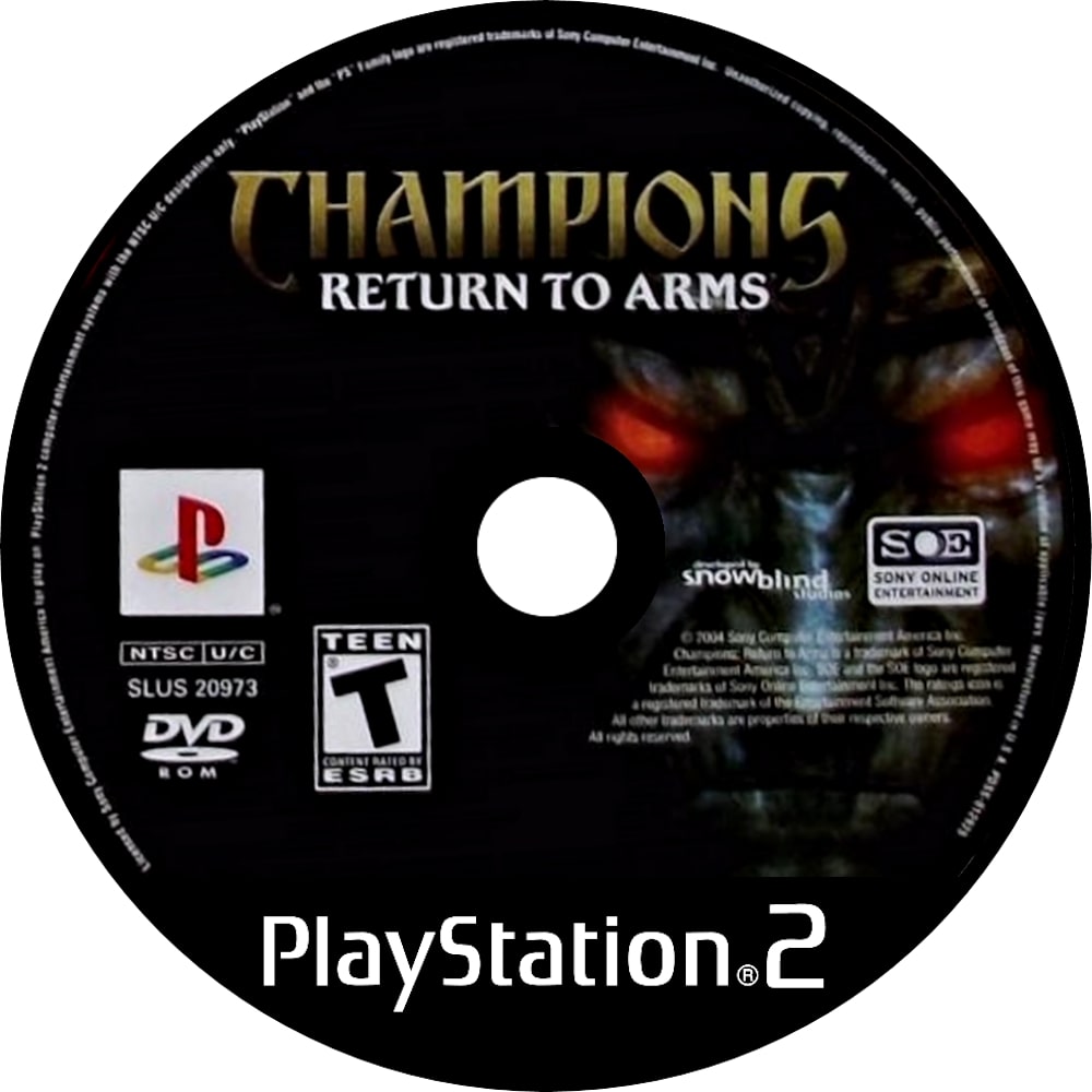 Champions: Return to Arms PS2 - Video Game - Used - CaveGamers - Image 3