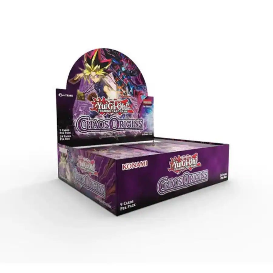 Yu-Gi-Oh! TCG: Chaos Origins Booster Box 1st Edition 24 Packs - Trading Card - New - CaveGamers - Image 2