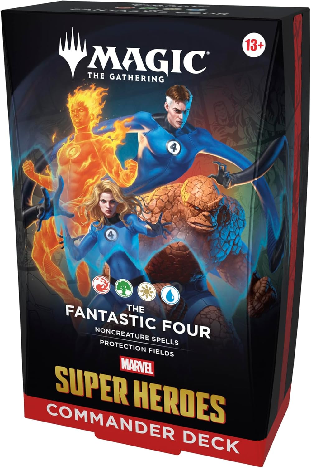 Magic: The Gathering - Marvel Super Heroes Commander Deck The Fantastic Four - Trading Card - New - CaveGamers