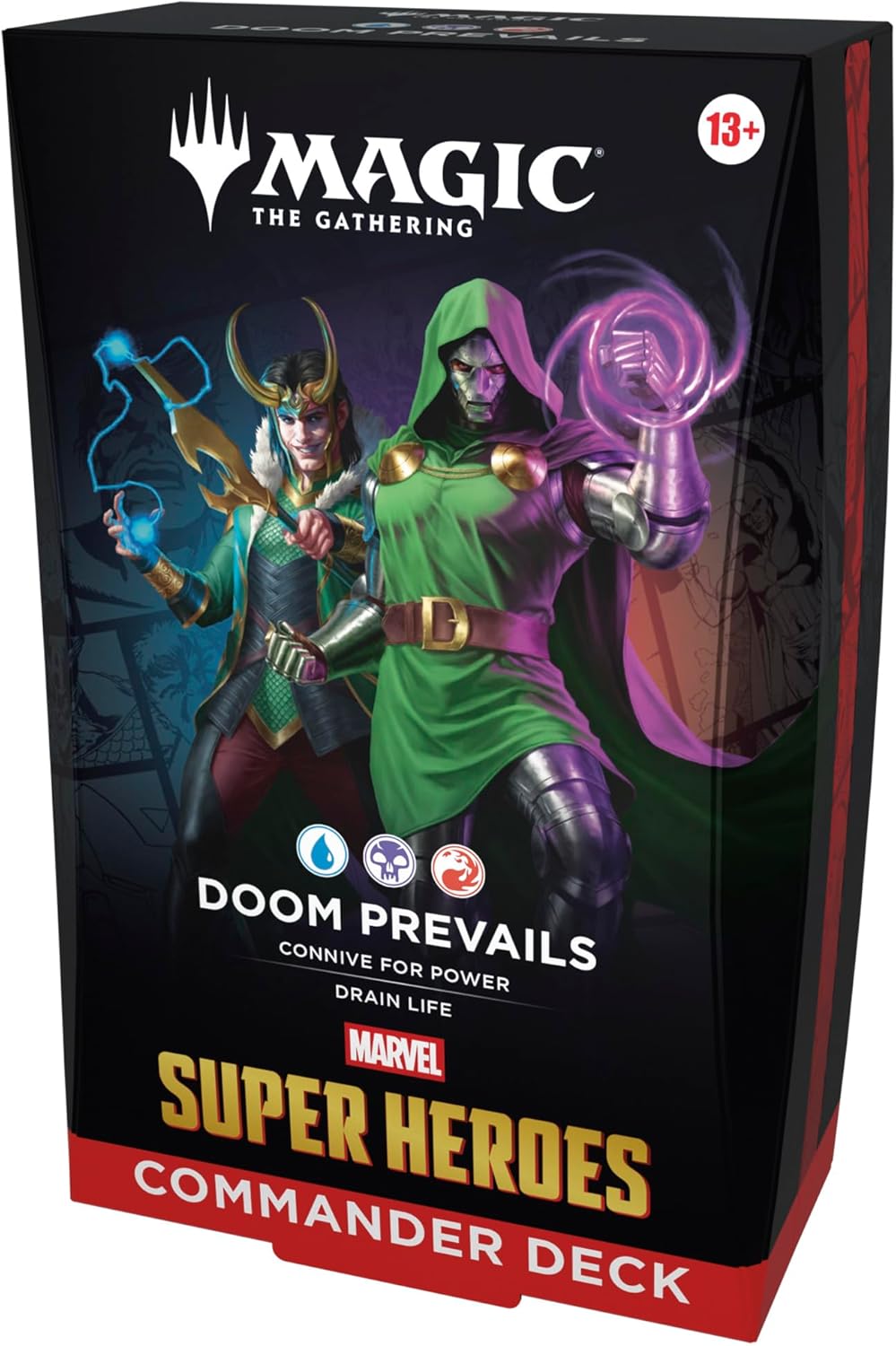 Magic: The Gathering - Marvel Super Heroes Commander Deck Doom Prevails - Trading Card - New - CaveGamers
