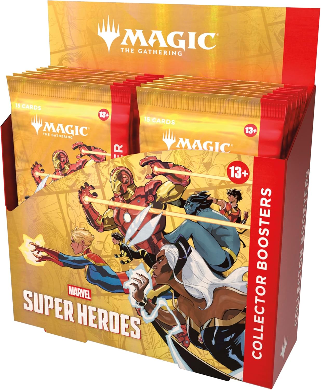 Magic: The Gathering - Marvel Super Heroes Collector Booster Box - Trading Card - New - CaveGamers - Image 2