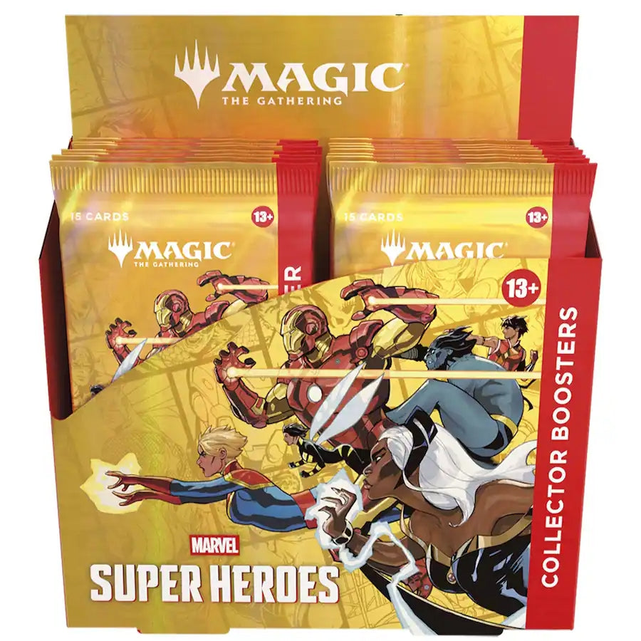 Magic: The Gathering - Marvel Super Heroes Collector Booster Box - Trading Card - New - CaveGamers - Image 3