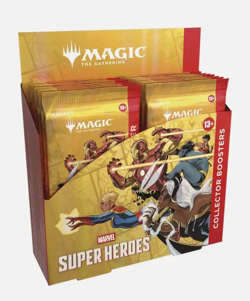 Magic: The Gathering - Marvel Super Heroes Collector Booster Box - Trading Card - New - CaveGamers - Image 4