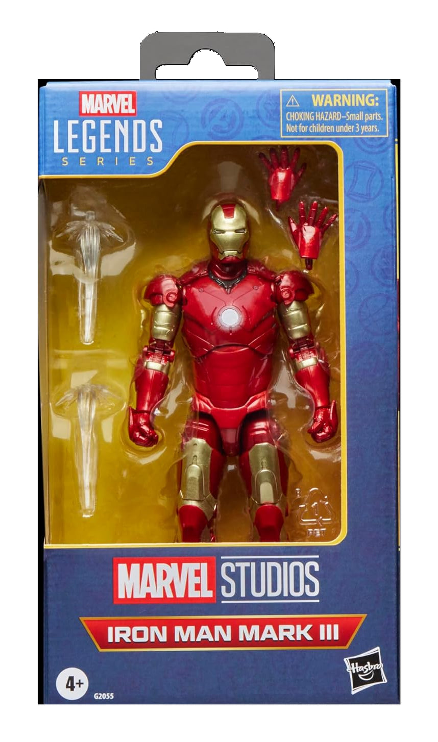 Marvel Legends: Series Iron Man Mark III 6" Action Figure Action Figures - Toys - New - CaveGamers