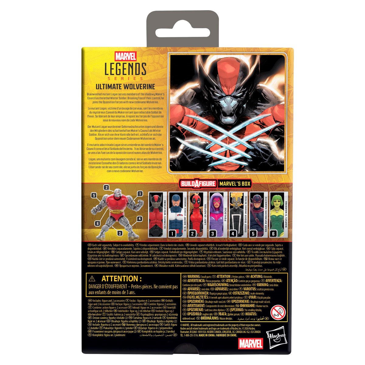 Marvel Legends: Series Ultimate Universe Wolverine 6" Action Figure Action Figures - Toys - New - CaveGamers - Image 10