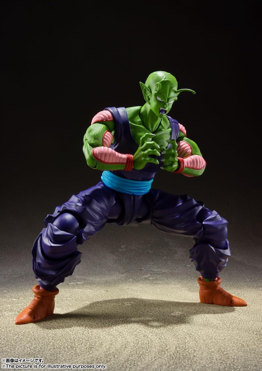 Dragon Ball Z Piccolo The Proud Namekian S.H.Figuarts Action Figure - Re-Run Action Figures - Toys - New - CaveGamers - Image 3