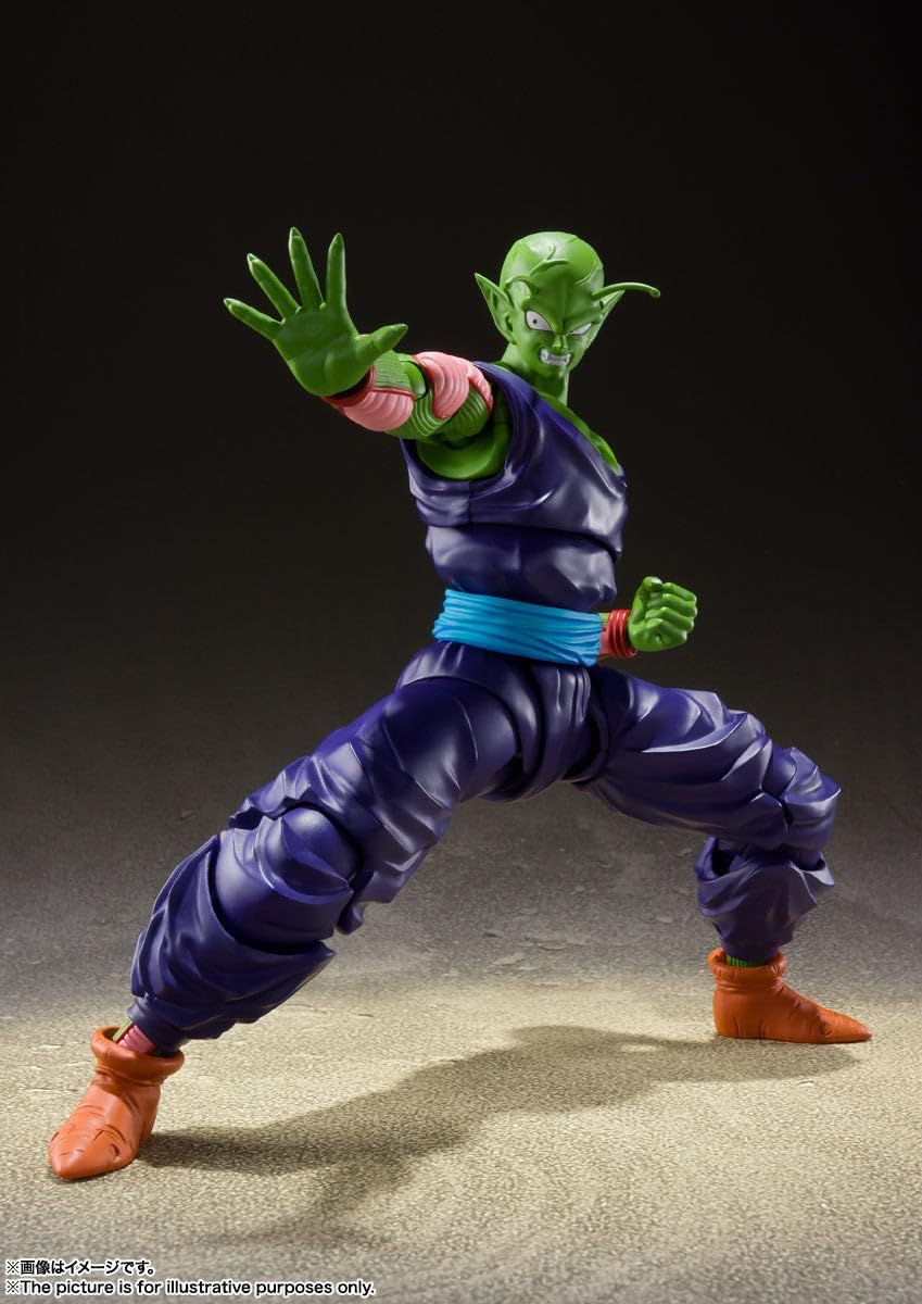 Dragon Ball Z Piccolo The Proud Namekian S.H.Figuarts Action Figure - Re-Run Action Figures - Toys - New - CaveGamers - Image 4