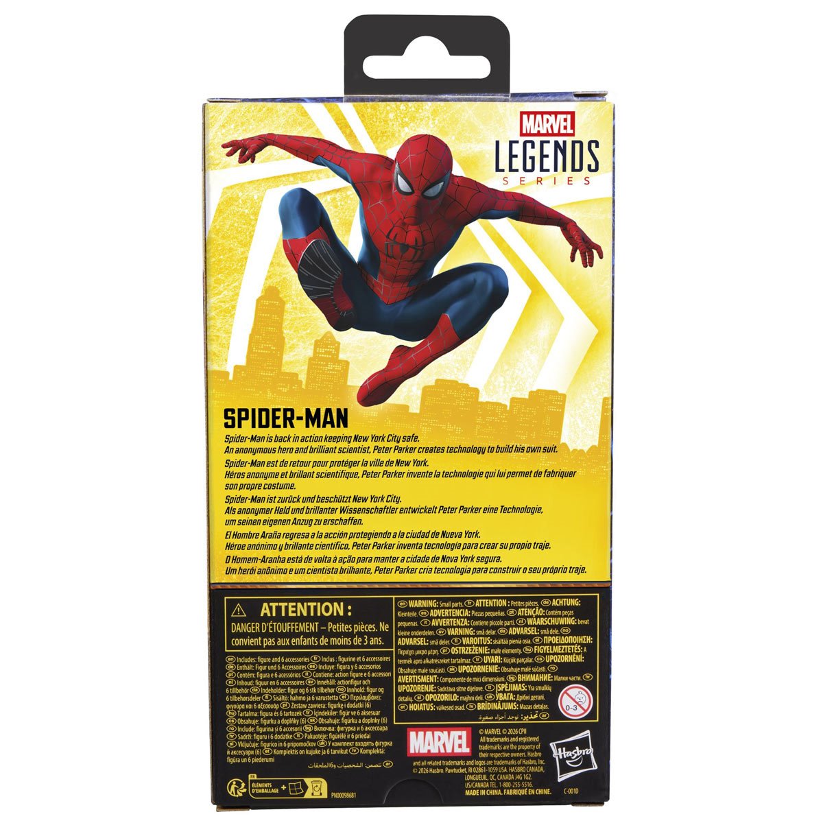 Spider-Man: Brand New Day Marvel Legends Series Spider-Man 6" Action Figure Action Figures - Toys - New - CaveGamers - Image 10