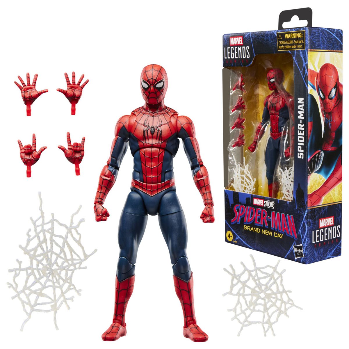 Spider-Man: Brand New Day Marvel Legends Series Spider-Man 6" Action Figure Action Figures - Toys - New - CaveGamers - Image 7