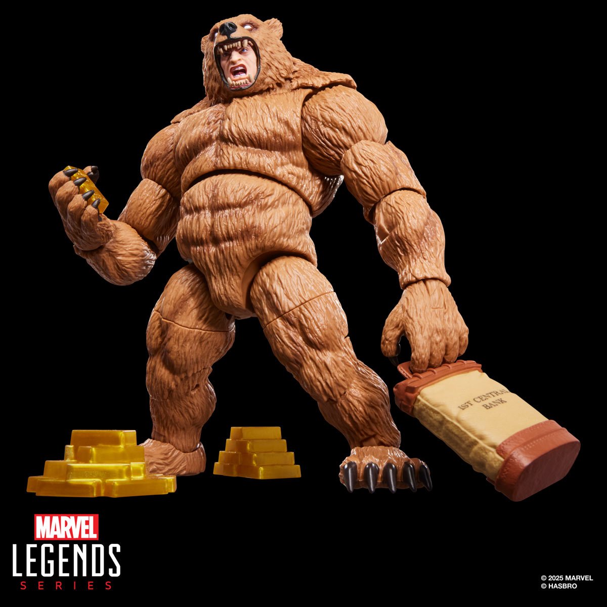Spider-Man Marvel Legends Series Grizzly 6" Action Figure Action Figures - Toys - New - CaveGamers - Image 6