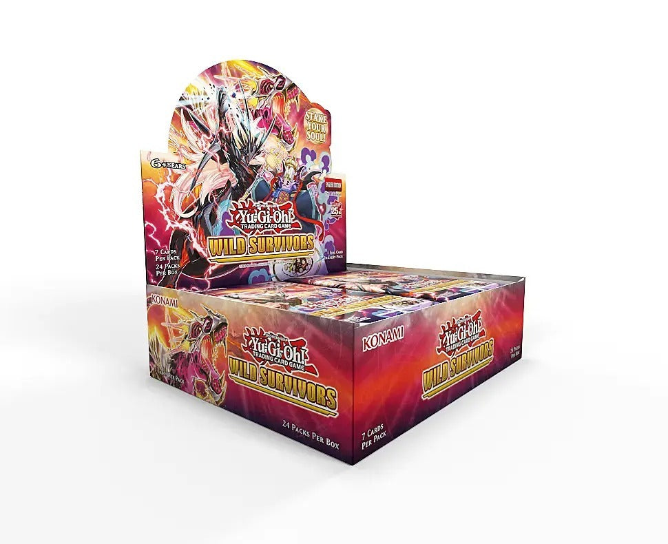 Yu-Gi-Oh! TCG: Wild Survivors Booster Box - Trading Card - New - CaveGamers - Image 2