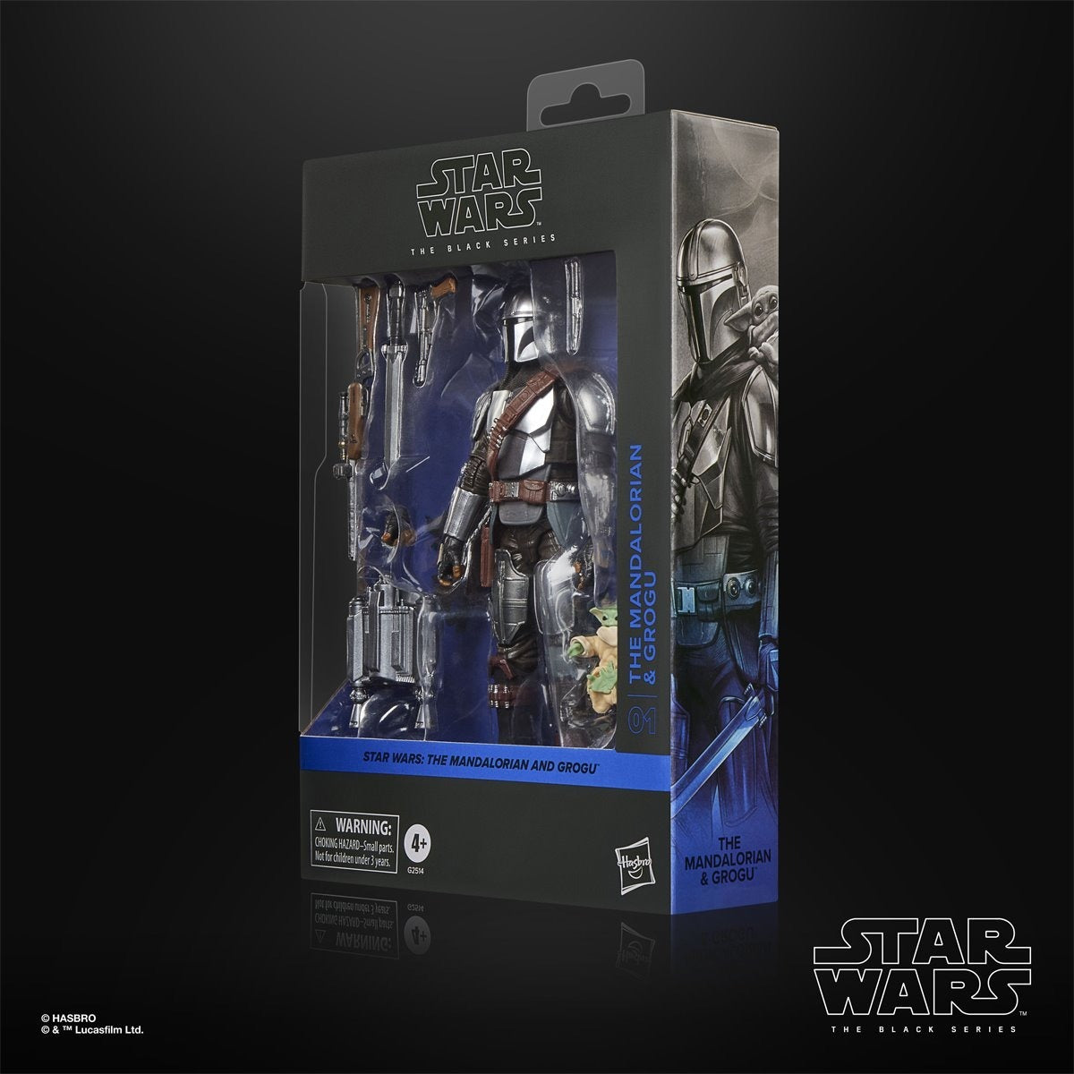 Star Wars The Black Series The Mandalorian & Grogu Deluxe 6" Action Figure Action Figures - Toys - New - CaveGamers - Image 11