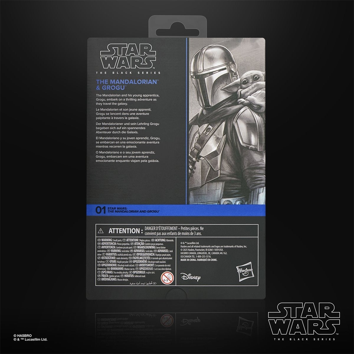 Star Wars The Black Series The Mandalorian & Grogu Deluxe 6" Action Figure Action Figures - Toys - New - CaveGamers - Image 12