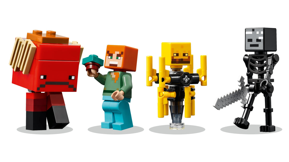 LEGO Minecraft The Nether Lava Battle #21266 Building Sets - Toys - New - CaveGamers - Image 4