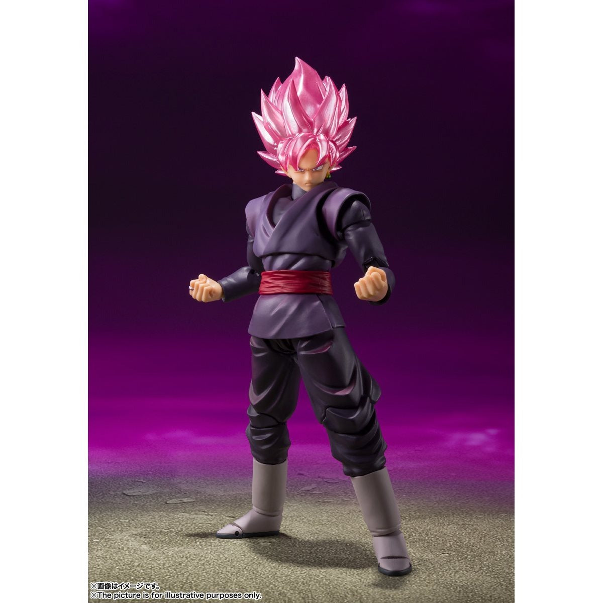 Dragon Ball Super Goku Black Super Saiyan Rose S.H.Figuarts Action Figure - Reissue Action Figures - Toys - New - CaveGamers - Image 2