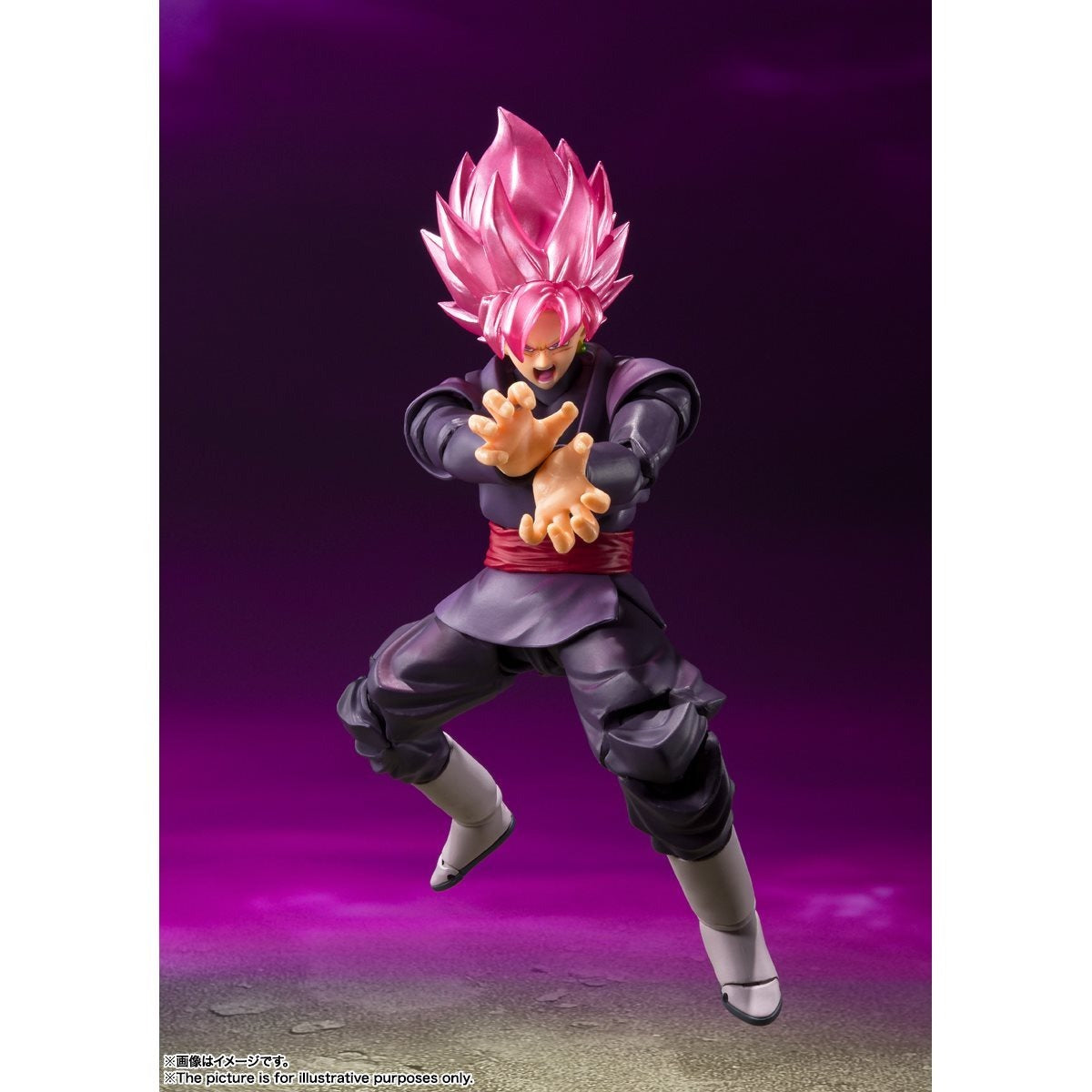 Dragon Ball Super Goku Black Super Saiyan Rose S.H.Figuarts Action Figure - Reissue Action Figures - Toys - New - CaveGamers - Image 5