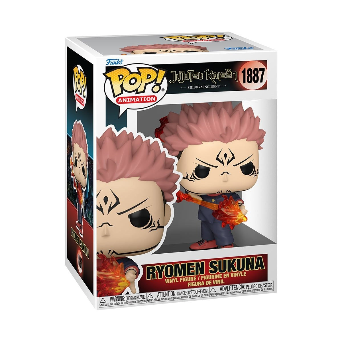 Jujutsu Kaisen Ryomen Sukuna (Fire Arrow) Funko Pop! Vinyl Figure #1887 - Toys - New - CaveGamers