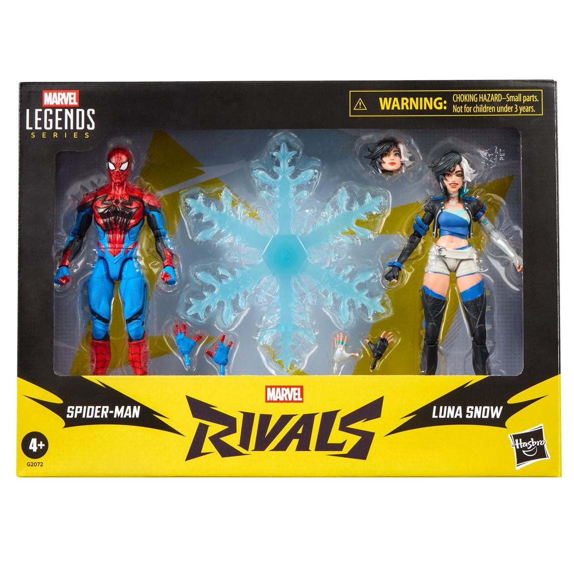 Marvel Legends Series Marvel Rivals Spider-Man and Luna Snow 6-Inch Action Figures - Toys - New - CaveGamers