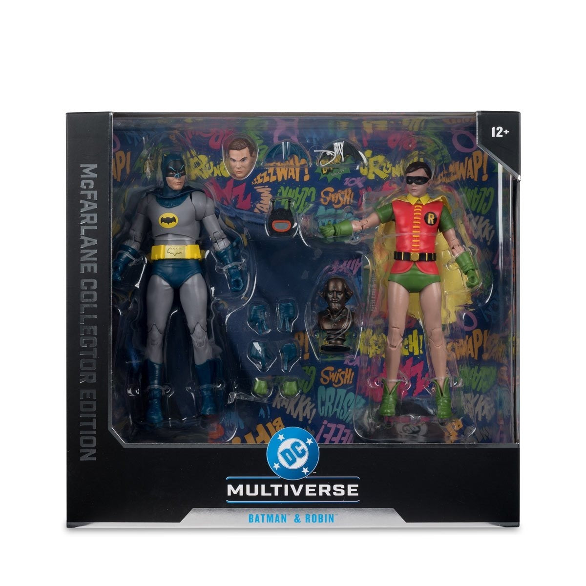 DC Multiverse: Batman and Robin Batman Classic TV Series #5 7-Inch Action Figure 2-Pack Action Figures - Toys - New - CaveGamers