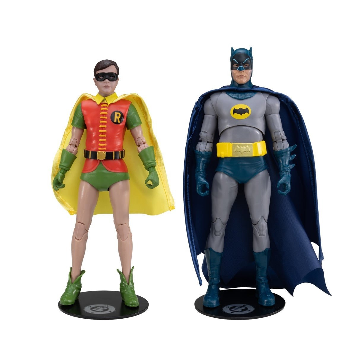 DC Multiverse: Batman and Robin Batman Classic TV Series #5 7-Inch Action Figure 2-Pack Action Figures - Toys - New - CaveGamers - Image 2