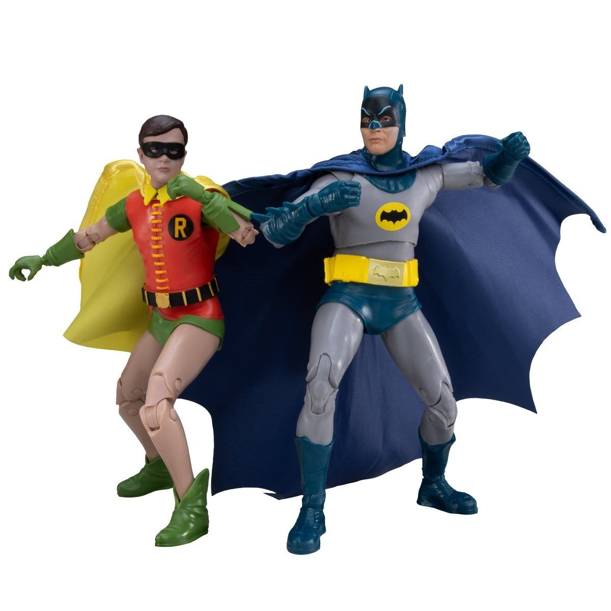 DC Multiverse: Batman and Robin Batman Classic TV Series #5 7-Inch Action Figure 2-Pack Action Figures - Toys - New - CaveGamers - Image 4