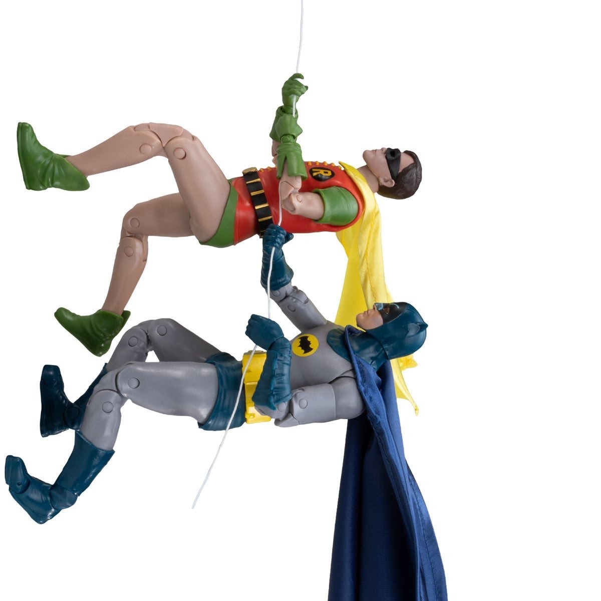 DC Multiverse: Batman and Robin Batman Classic TV Series #5 7-Inch Action Figure 2-Pack Action Figures - Toys - New - CaveGamers - Image 6