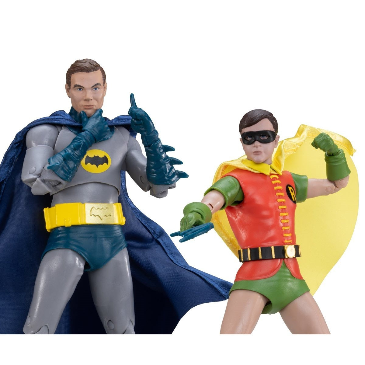 DC Multiverse: Batman and Robin Batman Classic TV Series #5 7-Inch Action Figure 2-Pack Action Figures - Toys - New - CaveGamers - Image 7