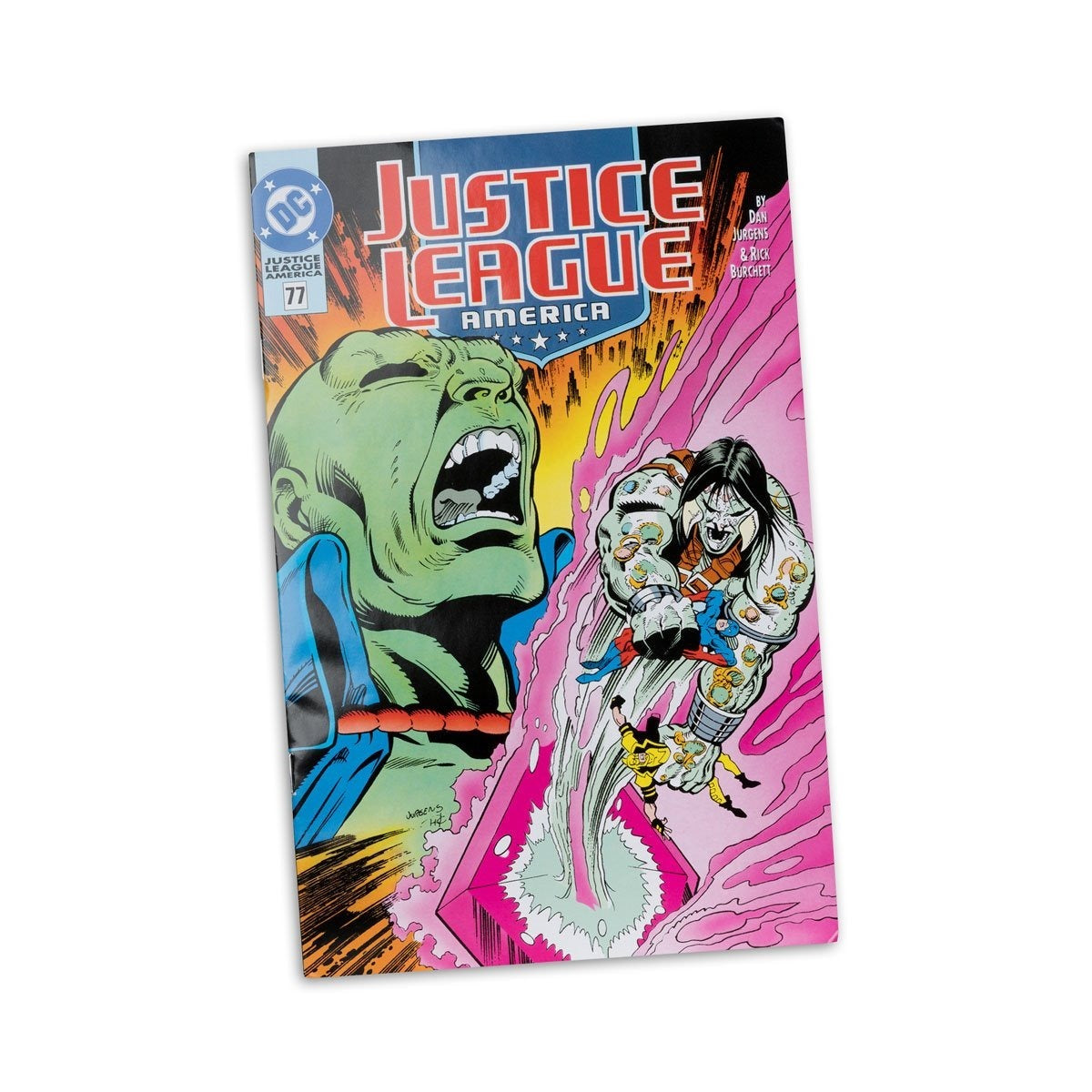 DC Direct: Martian Manhunter (Justice League #77) 7-Inch Action Figure with Comic Action Figures - Toys - New - CaveGamers - Image 6