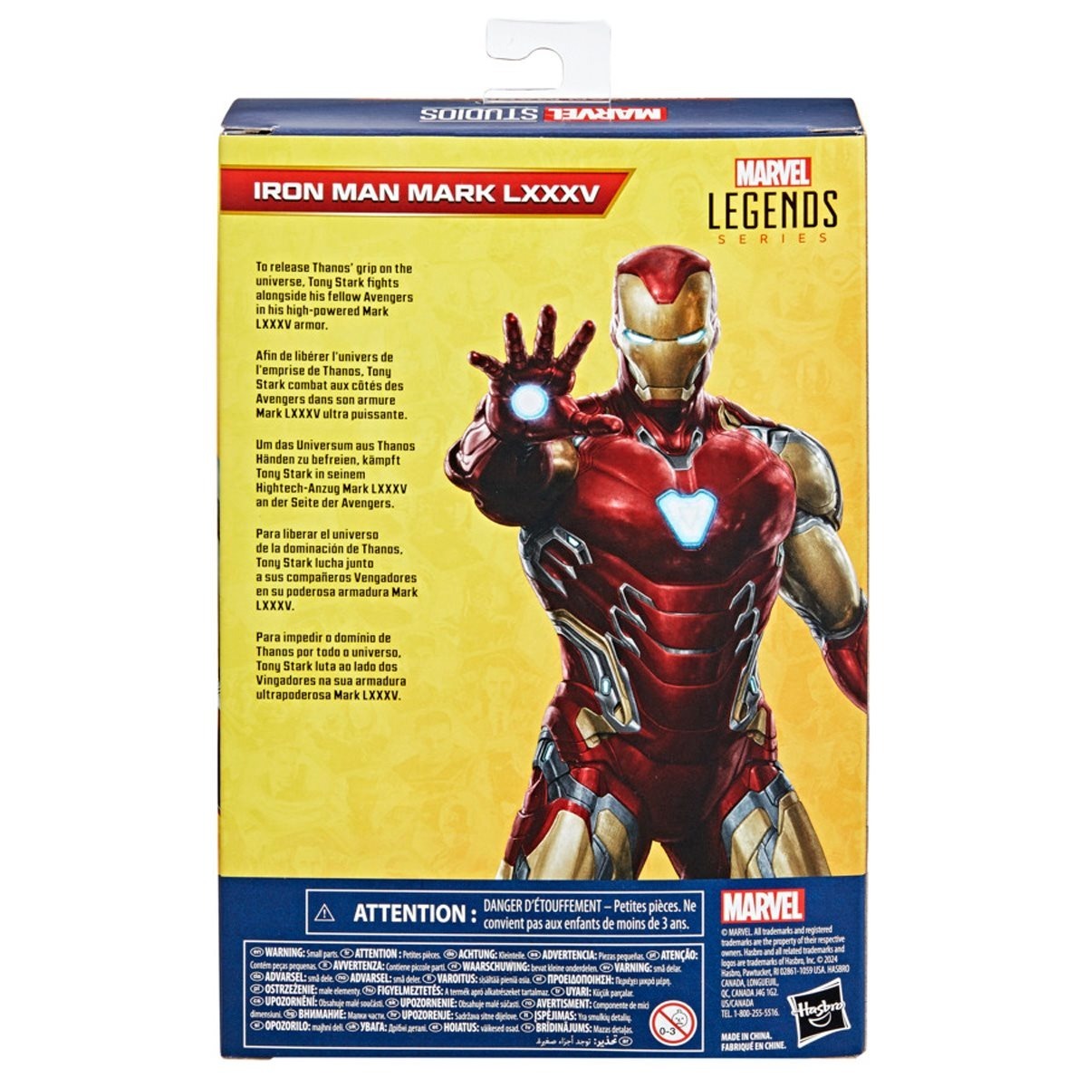 Marvel Legends: Series Iron Man Mark LXXXV, Avengers: Endgame Collectible 6 Inch Action Figure Action Figures - Toys - New - CaveGamers - Image 5