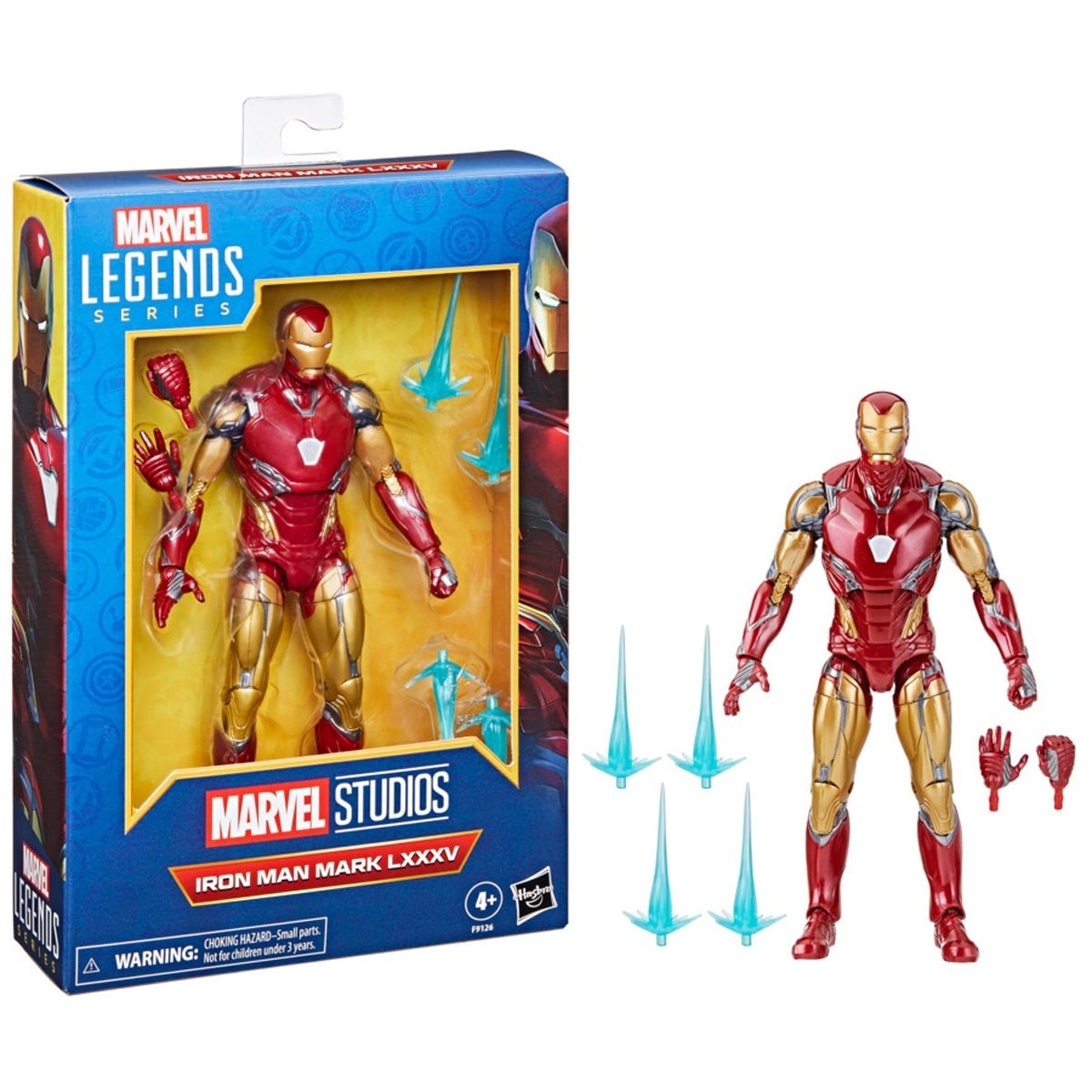 Marvel Legends: Series Iron Man Mark LXXXV, Avengers: Endgame Collectible 6 Inch Action Figure Action Figures - Toys - New - CaveGamers - Image 6